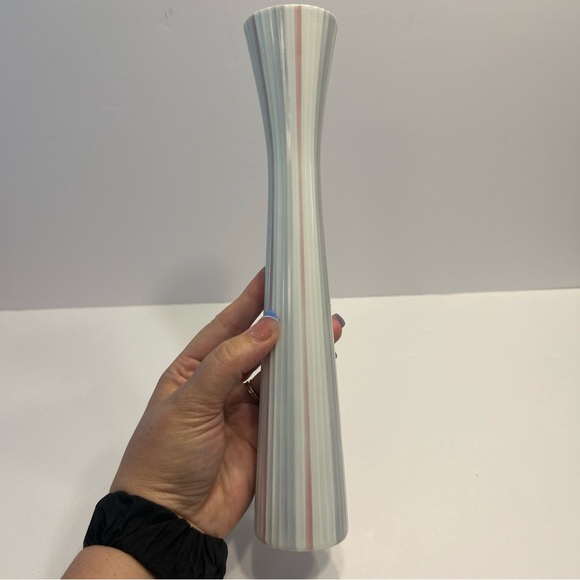 VTG Rosenthal Germany Faceted Striped Vase - Picture 3 of 7
